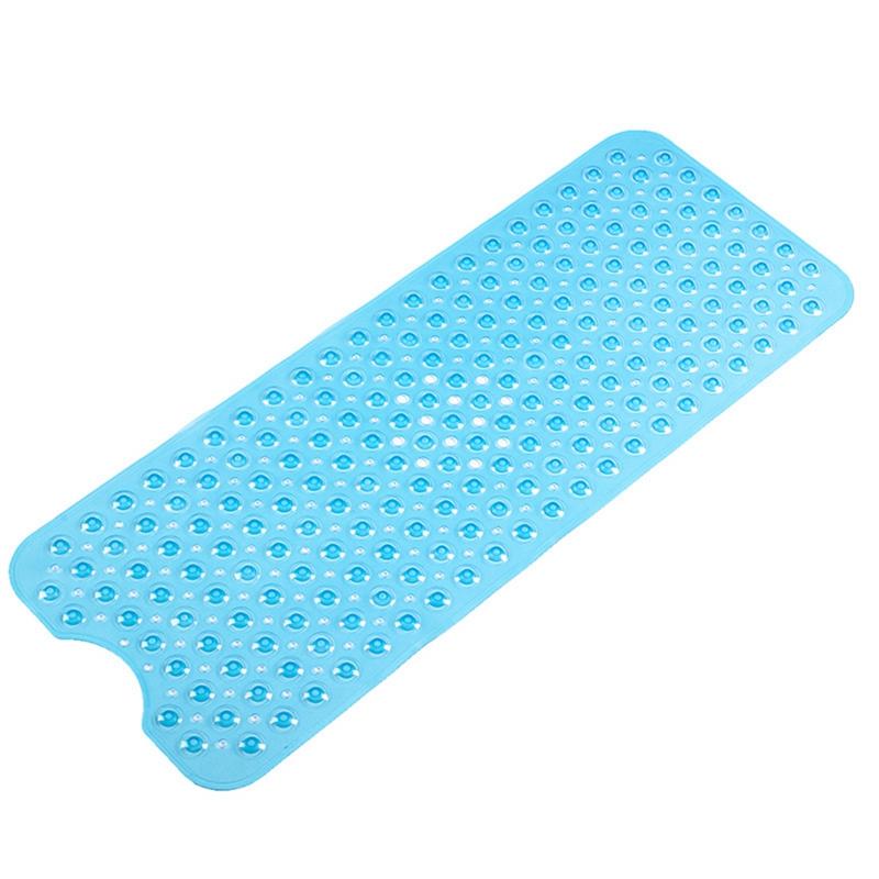 

Bath Mats Non-Slip Mat, Extra Long Mat With Suction Cup, Shower For Kids Bathroom, Mold Resistant, Machine Washable