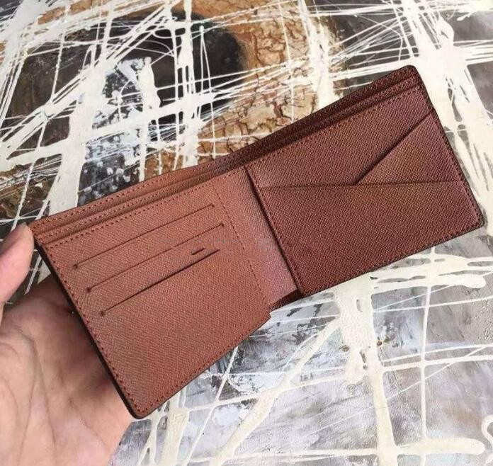 

Women Luxurys Designers ID Card Case Purse Classic Thin Credit Card Holder Wallet louisbags_18 luis vitton Fashion Business Men Coin Purse Pocket Bag, Red;black