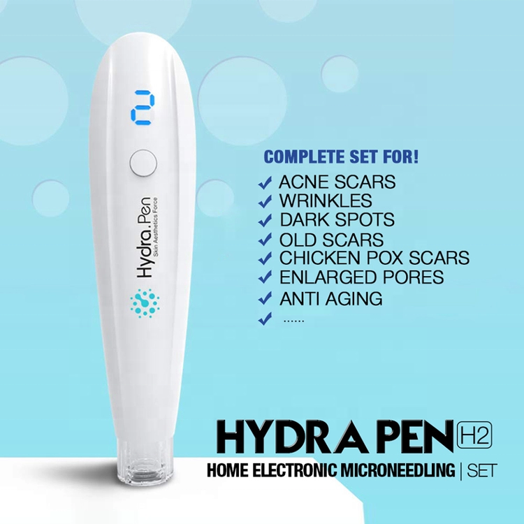 Factory price hydrapen needles 12pins with 0.25mm 0.5mm 1.0mm needle length round nano Hydra pen H2 microneedling-image-697616022