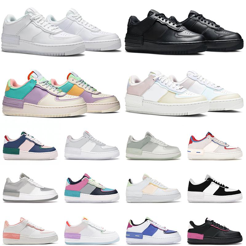 

Shadow Air Force 1 Casual Shoes Women Men Airforce af Pale Ivory Spruce Aura Sunset Pulse triple white Coral Pink Barely Green platform sneakers fashion ou, # 33