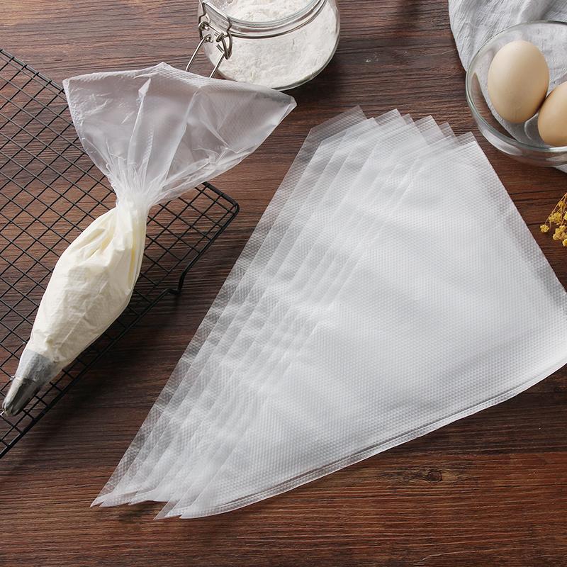 

Cake Tools Disposable Pastry Bag Icing Piping Cupcake Decorating Bags Fondant Cream Tip Baking Tool