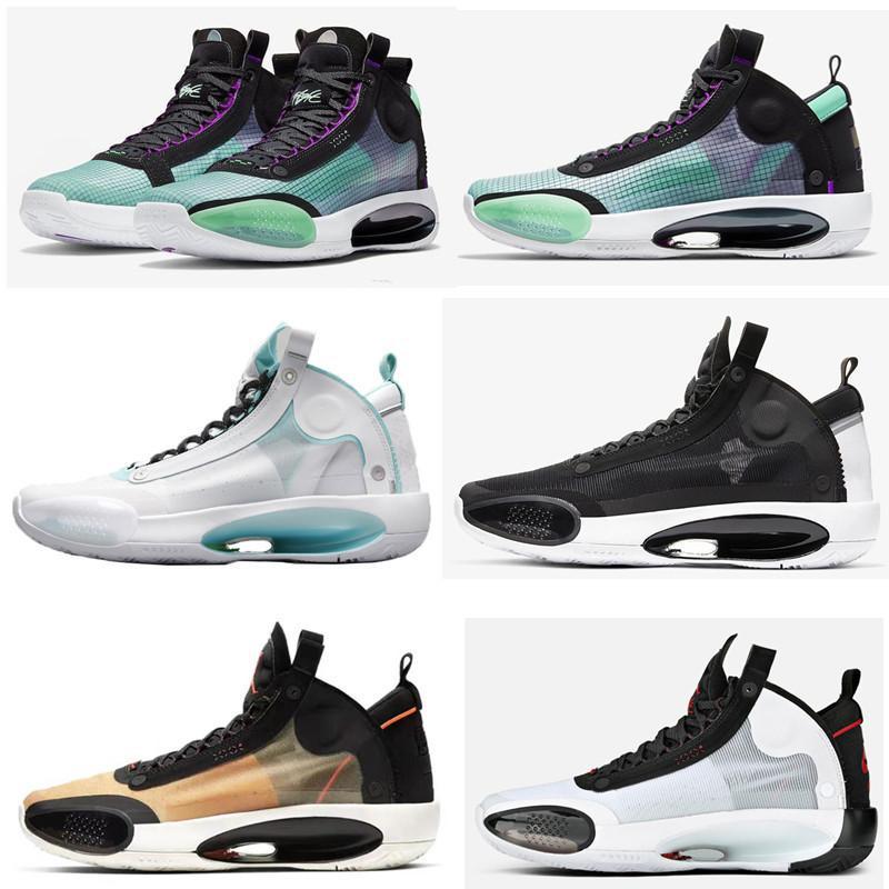 

High quality XXXIV men's Basketball Shoes Size 34 blue void eclipse amber rose snow leopard sports sneaker