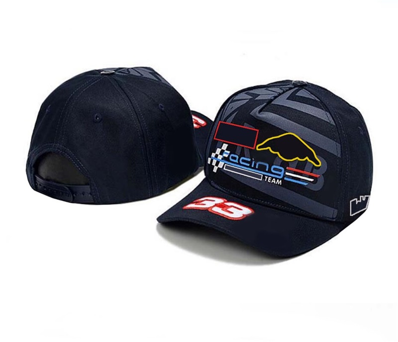 

f1 racing hat team flat brim sun baseball cap men's car work hat 2021 car fan hat