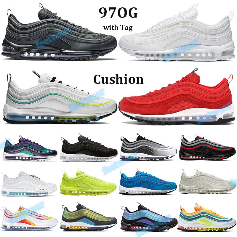 

OG Running Shoes Triple prm Black White Volt worldwide mens women Cushion sneakers gradient fade Olympic rings pack jesus Trainers Tag, 22-olympic rings pack blue