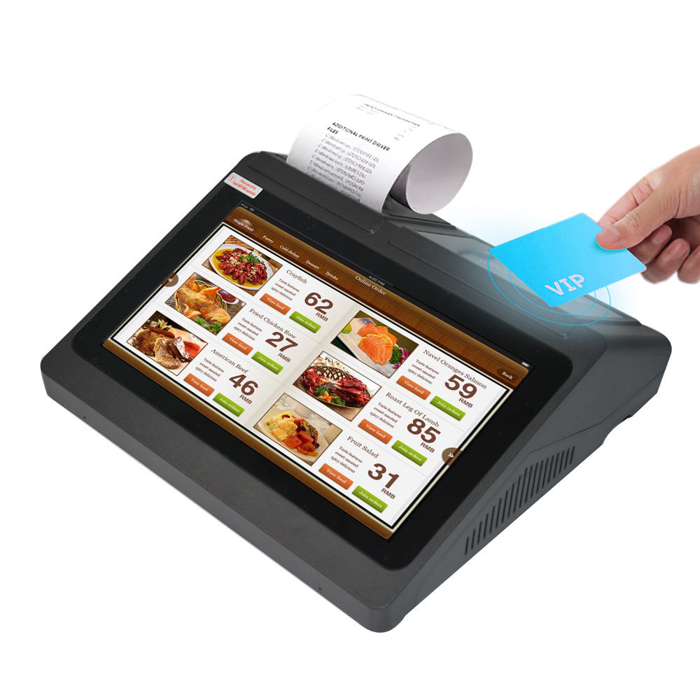 

11.6-inch cash registers android 9.0 desktop pos price checker all in one with 80MM thermal printer HCC-A1160
