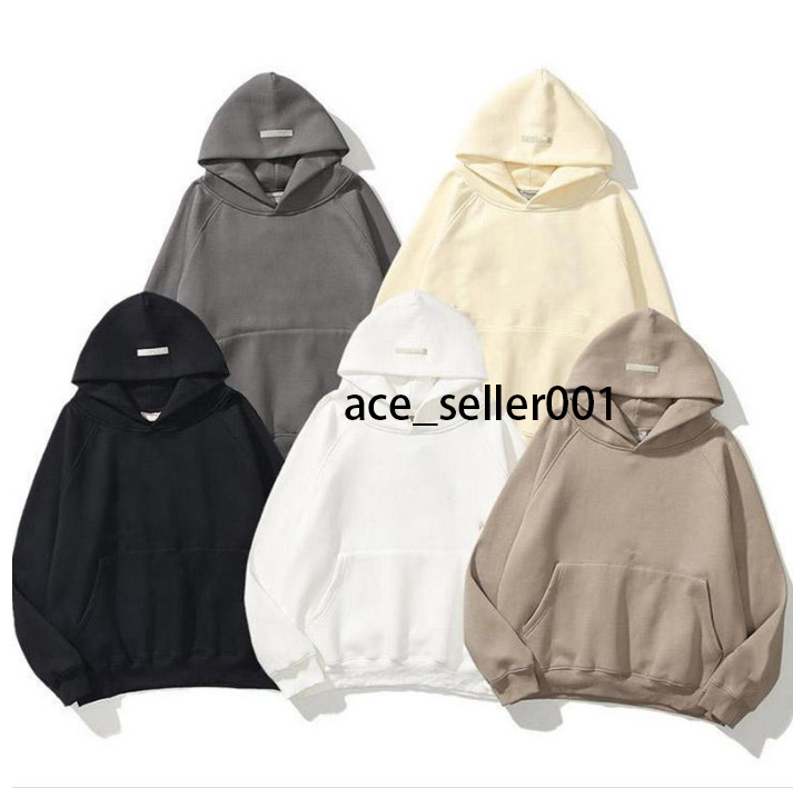 

2022 Designer Warm Hooded Hoodies Sweater Men's Women's Fashion Streetwear Pullover Sweatshirt Loose Hoodie Couple Top Clothing reflective 001, Black -reflective letter on sleeve