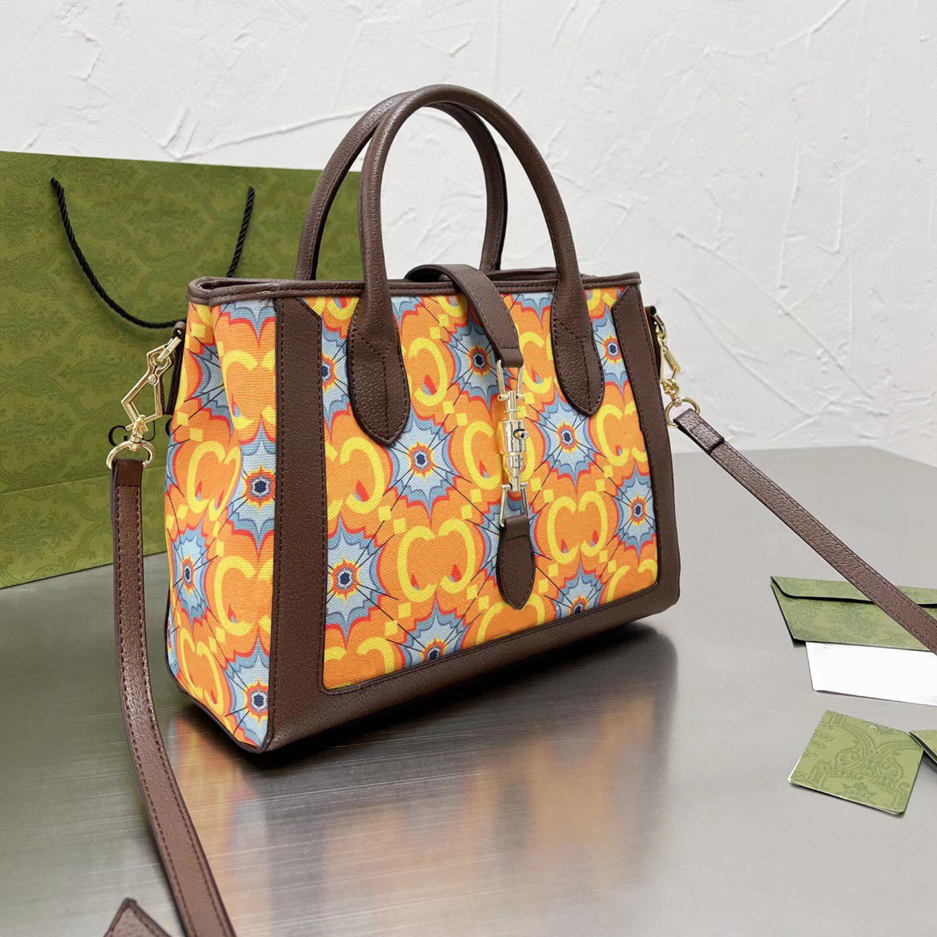 

shopping bag printing purse bags Top designers Quality Luxurys Ladies 2021 handbag Women fashion mother handbags shoulder wallet cossbody totes letter Metallic, No bags