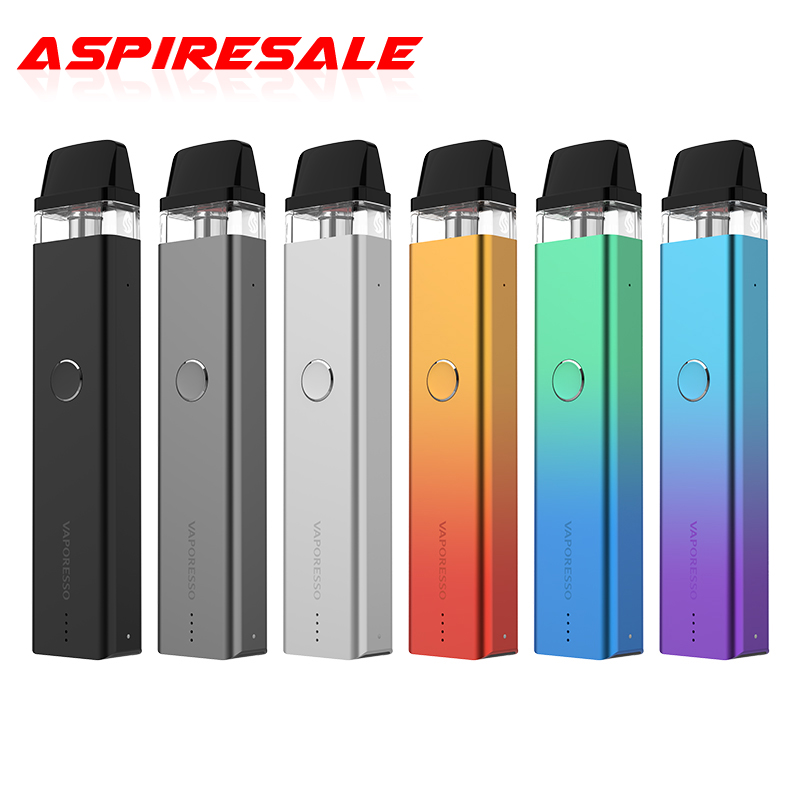 

100% Authentic Vaporesso XROS 2 Kit 1000mAh Battery Capacity with 16W Max Two 2ml XROS Pods Adjustable Airflow SSS Leak-resistant Technology