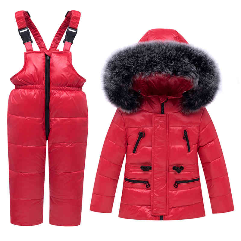 

2019 Russia Kids Winter Jacket Coat Waterproof Overalls For Children Baby Boy Girl Clothes Snowsuit Toddler Parka Down Jacket, Blue;gray