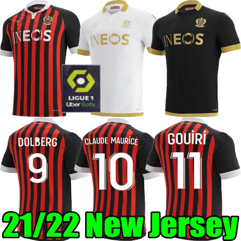 

21/22 OGC Nice Soccer Jerseys 2021 2022 ATAL TODIBO KLUIVERT CLAUDE MAURICE SCHNEIDERLIN GOUIRI maillot de foot LEMINA STENGS LEES MELOU Football Shirt, Not sold separately