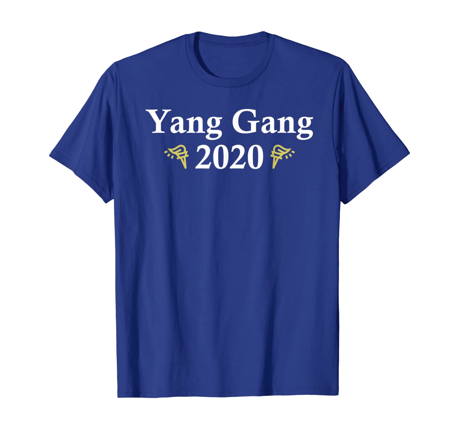 

Yang Gang 2020 T Shirt for UBI Andrew Yang Voters, White;black