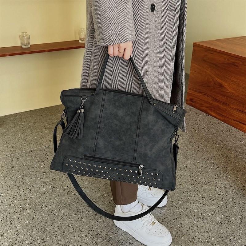 

Evening Bags 2021 Retro Frosted Sacos De Mujer Vestir Large Capacity Pu Handbags Women Designer High Quality Tote, Green