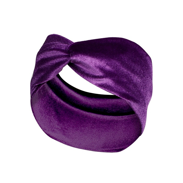 

Cross Tie Headbands Solid Color Soft Bowknot Gym Sports Yoga Stretch Wrap Hairband Hoops for Women Fashion Will and Sandy, Silver