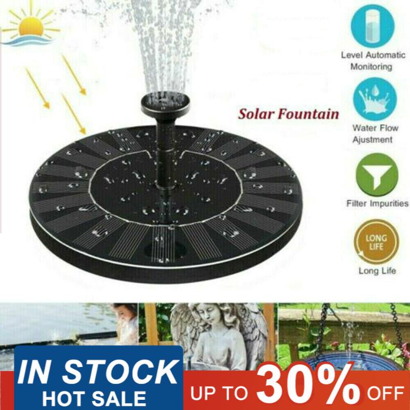 

Solar Power Water Fountain Pump Fontein Bird Floating Pond Garden Patio Decor Lawn Decoration Decorations
