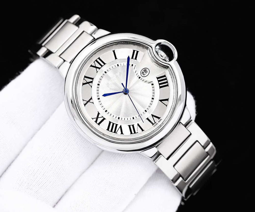 

watch mechanical medium-sized Large quartz and balloon, Belt