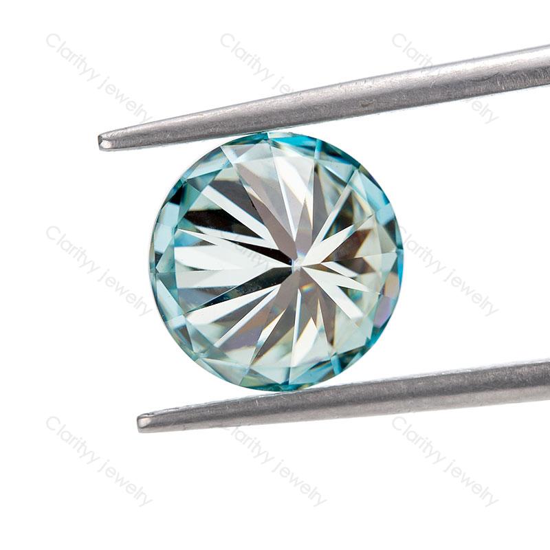 

Other 6.5mm VVS1 Round Cut 1ct Lab Grown Loose Gemstones Test Positive GRA Moissanite Wholesale Size Price Stones Factory