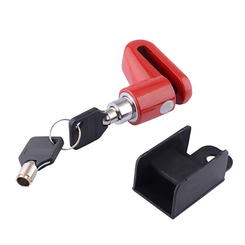 

Bike Locks 1Pcs Bicycle Disc Brake Lock Portable Convenient Mountain Road Anti-theft Security Safety Tools