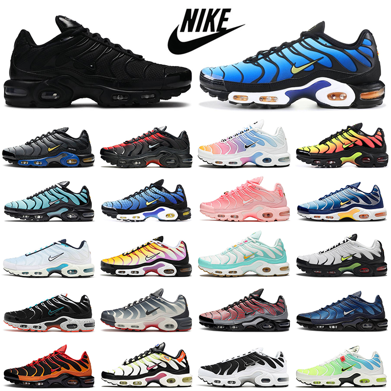 

Vapor Max TN Running Shoes Triple White Black Crocodile Worldwide TNS Womens Mens Trainers Sports Sneakers, 36-46 triple white