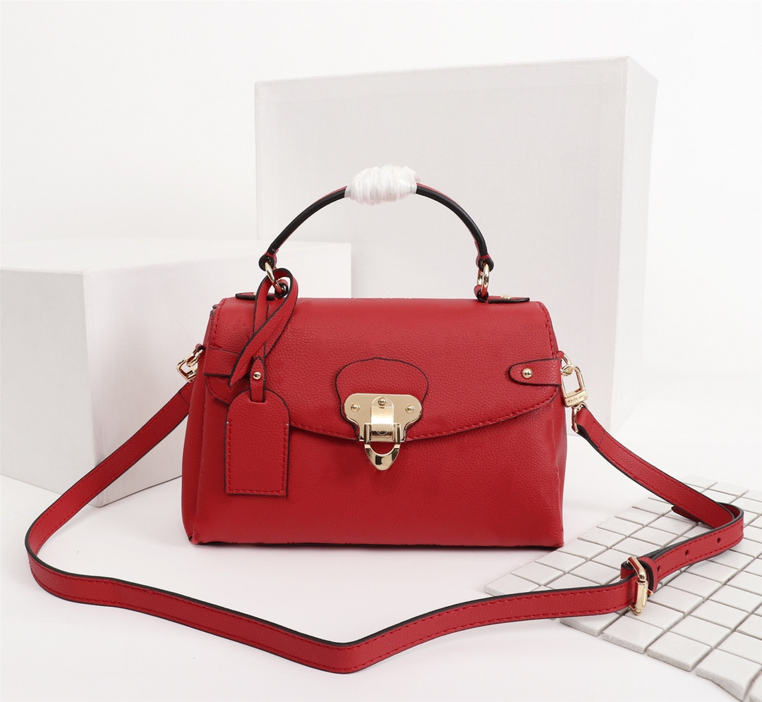 

Top Female Luxury Handbag Fashionable high quality handbag shoulder bag, Red