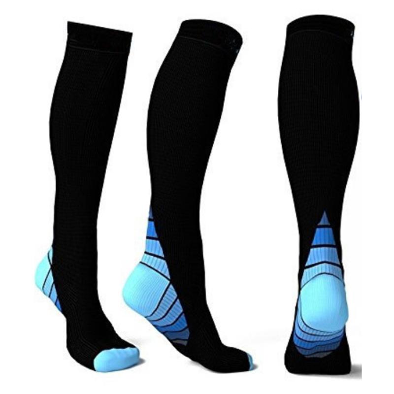 

Sports Socks Calcetines De Compresión Para Hombre Y Mujer Medias Venas Varicosas, Black