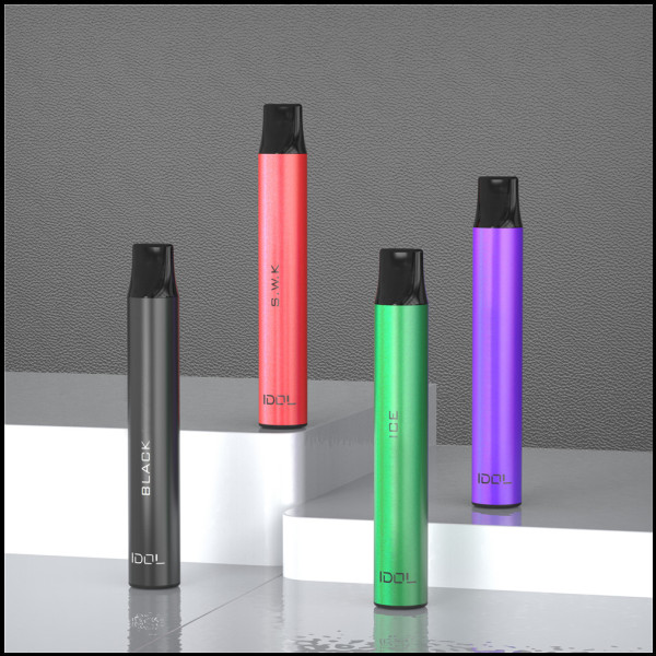 

HZKO IDOL Disposable Pod Device E-cigarettes Kit 500mAh Battery 600 Puffs E-cigarettes Prefilled 3.0ml Pods Cartridges Vape Pen Plus Bar