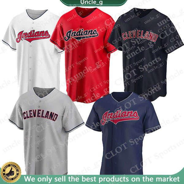 

2020 Men Women kids Francisco Lindor Jersey Jose Ramirez Roberto Perez Shane Bieber Franmil Reyes Oscar Mercado Indians Jerseys, Blue;black