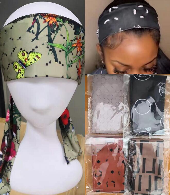 

Head Scarf Hairlace Hair Bands Bandeau Cheveux designer Headband Towels Sports Basketball Cloth Yoga Fitness Supplies B-60, Blue;gray