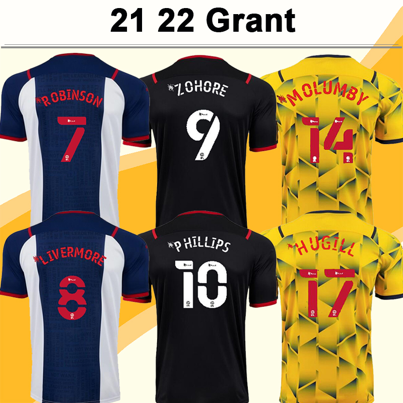 

21 22 GRANT MOWATT Mens Soccer Jerseys HUGILL LIVERMORE ZOHORE DIANG KIPRE Home Away Yellow 3rd Football Shirts Adult Short Sleeve, Qm4439 21 22 away no patch