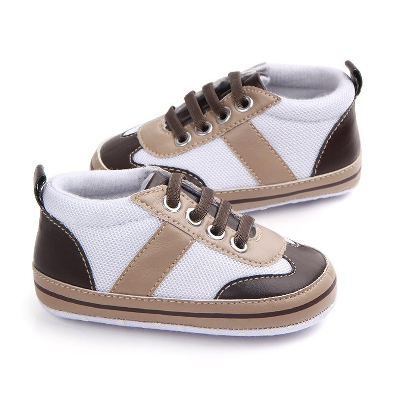 

First Walkers Baby Shoes Infant Tollder Canvas Lace-up Girls Sneaker Prewalker -18M, Gray