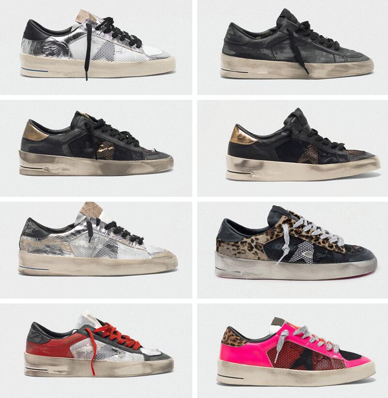 

2021 Italian casual shoes top mesh sneakers classic white shabby small dirty shoe's designer Ms. Man same style 35-45 plus box 1, Black