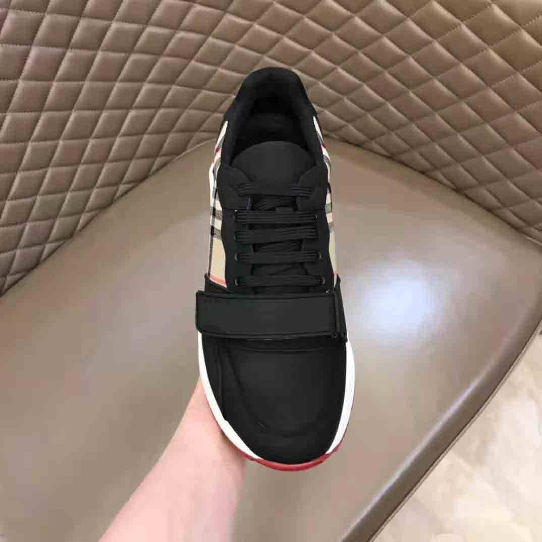 

2021 mens designer shoes letter printed luxury fashion casual black men sports sneakers high quality real picture r8-97