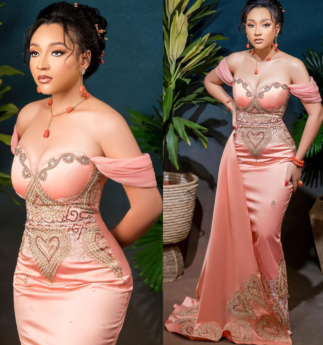 

2021 Plus Size Arabic Aso Ebi Pink Luxurious Sexy Prom Dresses Lace Beaded Crystals Evening Formal Party Second Reception Gowns Dress ZJ605, Lavender