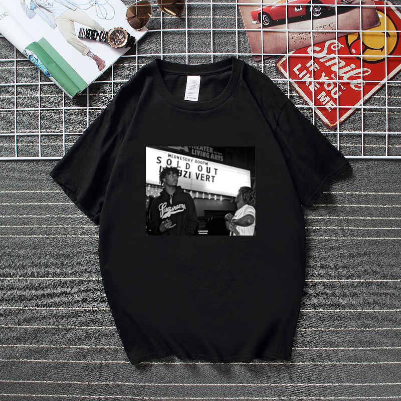 

Playboi Carti Vintage Cool Graphic T-shirt Casual Men T Shirt New TEE Fashion Rapper Music Hip Hop Cotton T Shirts Streetwear, Black