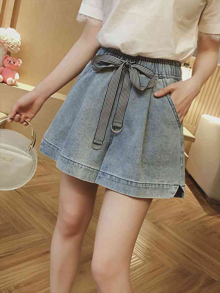

wholesale autumn winter selling womens fashion casual shorts outerwear g326, Blue