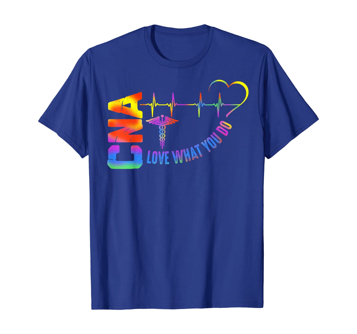 

cna love what you do heartbeat tshirt funny cna gifts, White;black