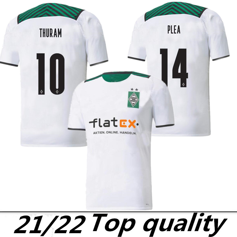 

21 22 Borussia Monchengladbach soccer Jerseys FANS PLAYER VERSION 2021 2022 home Gladbach ELVEDI PLEA ZAKARIA NEUHAUS GINTER THURAM MEN KIDS KIT foootball SHIRTS