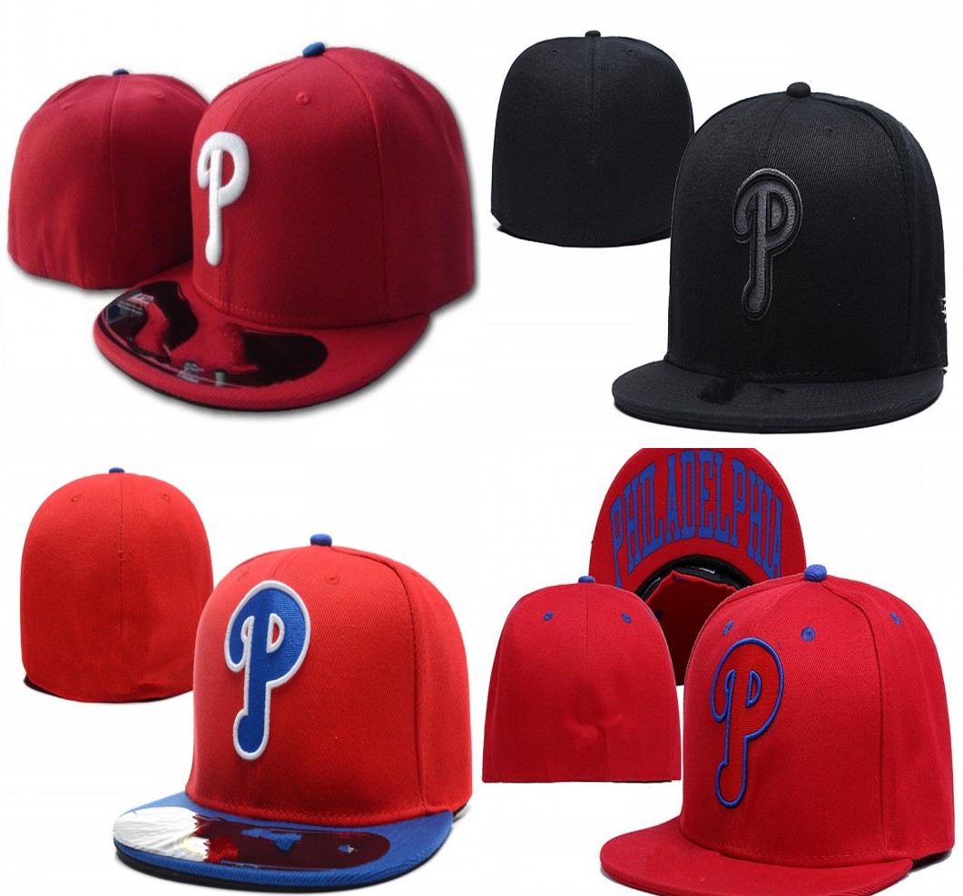

2022 brand new fashion summer style Phillies P letter Baseball caps men women hiphop Casquette Fitted Hats