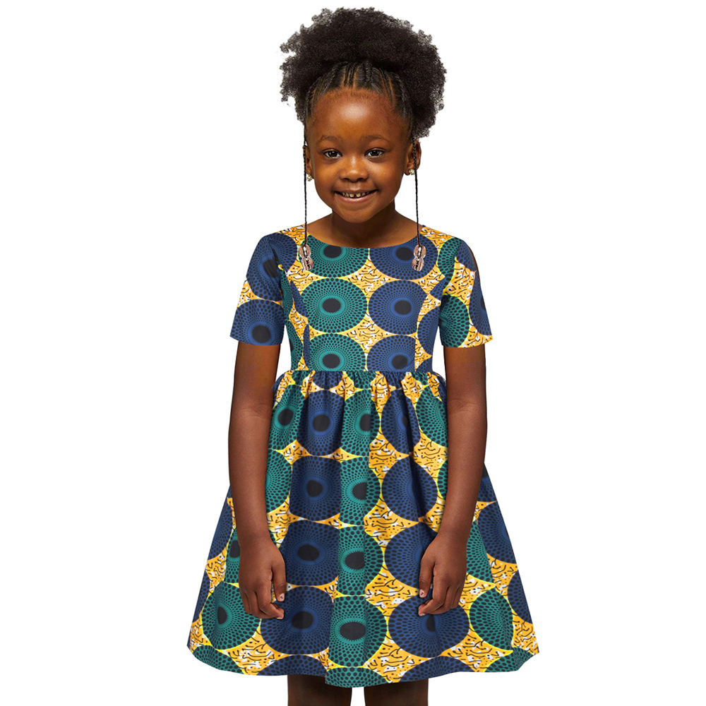 

Ankara African Dresses Baby Clothes Kenya South Africa Night Dress For Kids Vestidos De Fiesta Robe Africaine De Soiree Dashiki