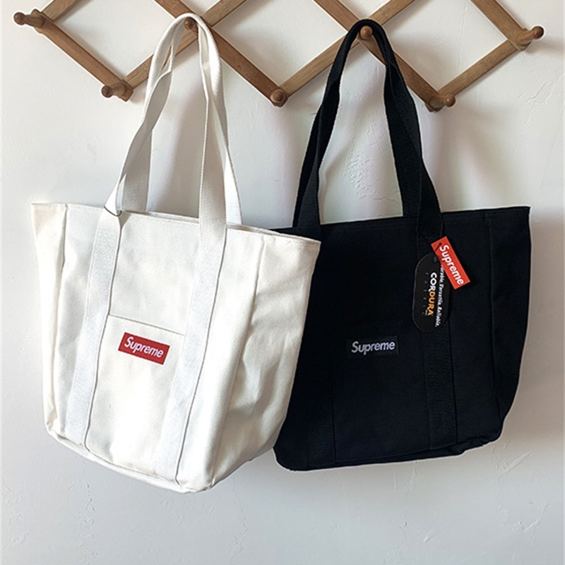 

Bag 20fw Canvas Tote canvas tote handbag shoulder bag, Sup