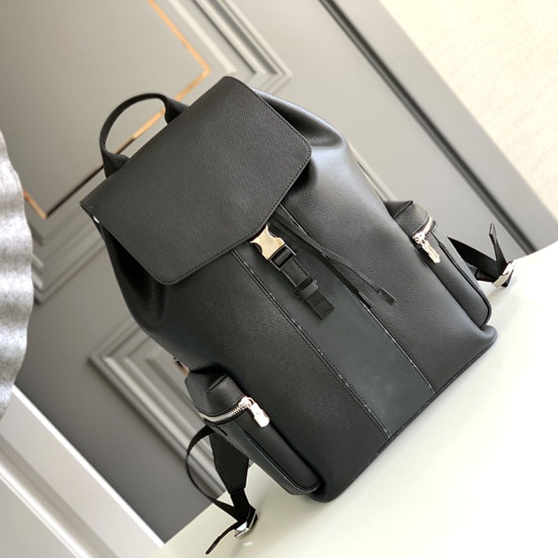 

Designer sports backpack large capacity handbag mens backpacks travel messenger classic top quality leather and canvas school bag, Size: 37cm x 45cm