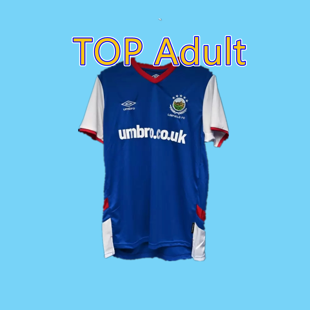 

new Linfield FC soccer Jersey 21 22 Home away blue 2021 2022 Football shirt