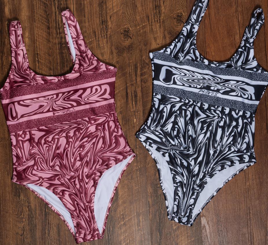 

Wholesale 2021 high quality Women bikini Swimsuit Set Design one-piece Leggings Push Up Bandage top Swimwear DIO Classical Women' Clothing Luis Vitton, As picture show