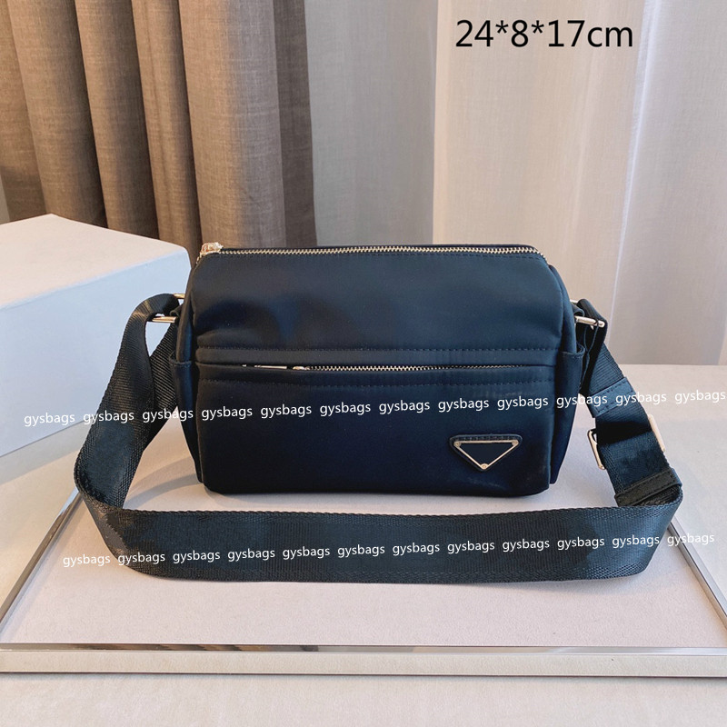 

2021 Designers Mens Crossbody Shoulder Bags Luxury Black Purses Briefcases Nylon Fashion Small Flaps Triangle Embroidered Letters PD21061602, This option is not for sale.