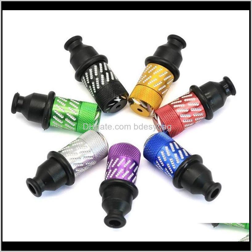 

Pipes Smoking Aessories Household Sundries Home & Gardenengraving Nipple Snuff Snorter Sniff Dispenser Aluminum Metal Sneak A Toke Tobao Ciga