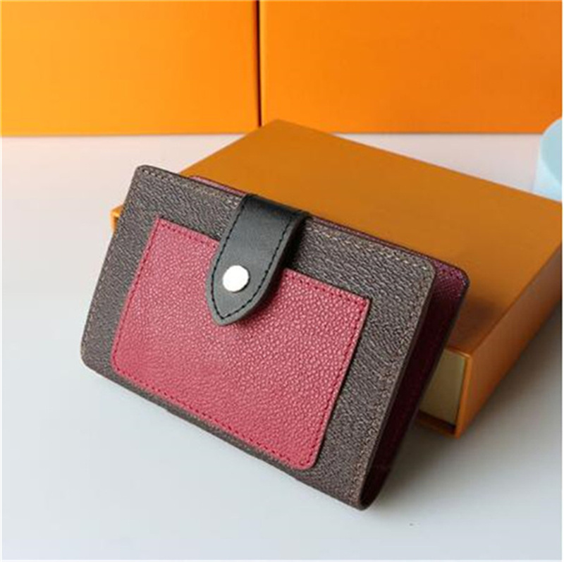 

wallet popular fashion zipper card bag leather luxury classic ladies multifunctional wallet, Brown;gray