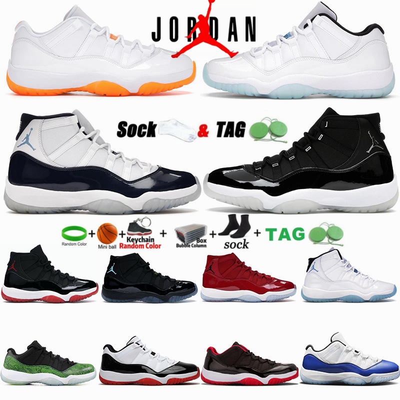 

Air Retro Jordan 11 Mens Basketball Shoes Jumpman 11s Sneakers Low Legend Blue Bright Citrus Concord Bred 25th Anniversary Womens Sports Trainers 36-47 Jordans