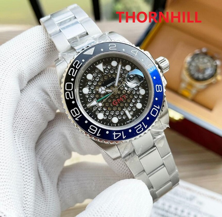 

montre de luxe Mens Automatic Machinery Watches 40MM 904L stainless steel factory skeleton dial designer Men Watch Reloj, As pic