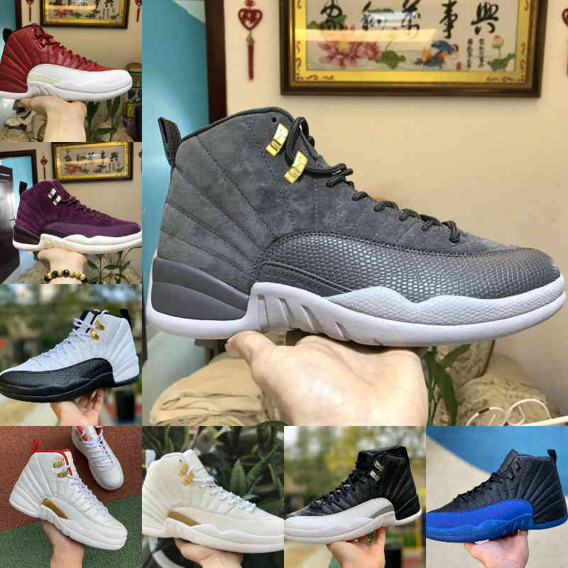

Sale 2021 New 12s Winterized WNTR Gym Red Michigan Mens Basketball Shoes The Master Flu Game Taxi 12 OVO White Men Sport Sneakers Designer T