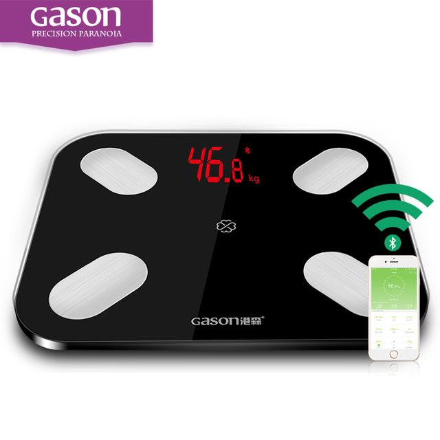 

Bathroom Smart Scales Floor Scientific Electronic Digital Body Fat Weight Household Balance 14 Data & Kitchen
