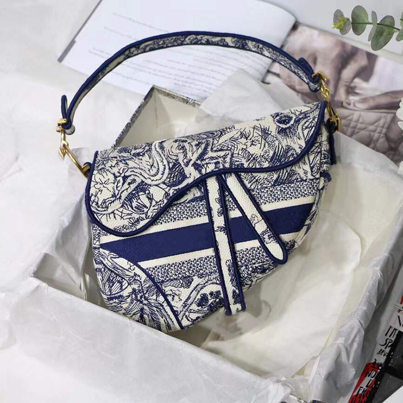 

Genuine leather Plain handbag 2021 fashion luxury bag all-match one-shoulder bags diagonal saddle handbags, Customize